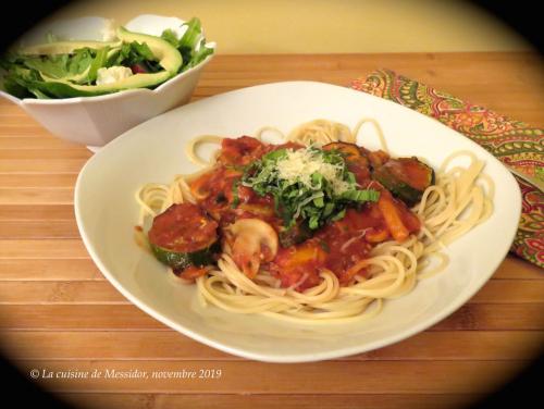 Spaghetti ratatouille de Messidor | Photo de Messidor