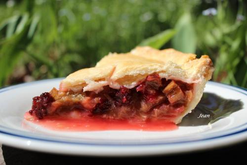 Tarte à la rhubarbe et fraise | Photo de PassionRecettes