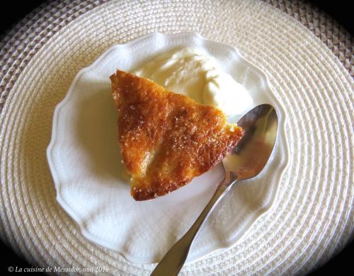 Tarte aux poires et aux amandes express de Messidor | Photo de Messidor