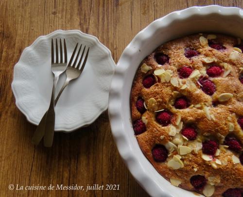 Tarte paresseuse, bananes et framboises, version deux + de Messidor | Photo de Messidor