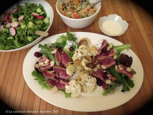 Tataki de canard à l'indienne + de Messidor | Photo de Messidor