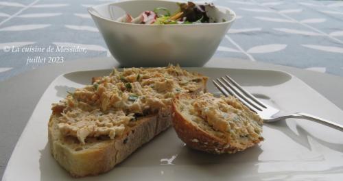 V 41- tartines au poulet cuit + gaspacho au cantaloup de Messidor | Photo de Messidor