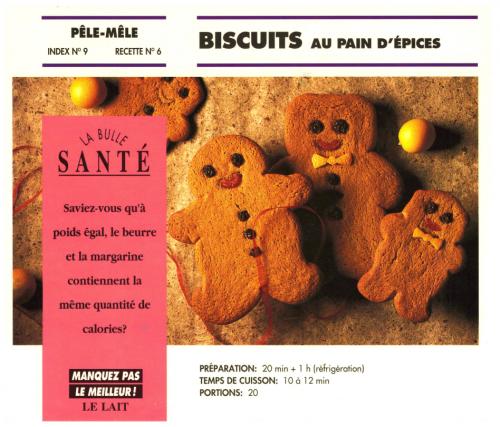 Biscuits au pain d'épices de Bon Appétit | Photo de PassionRecettes