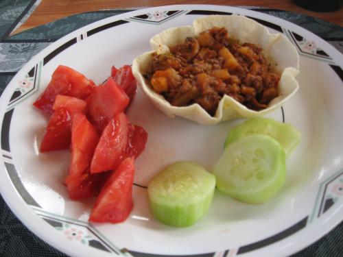 Bols de tortillas pour salade de Cuisinière1 | Photo de Cuisinière1