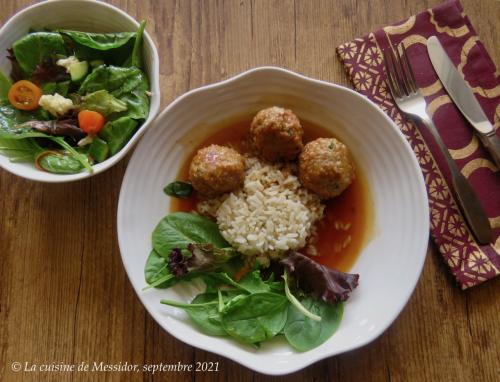 Boulettes de poulet, façon général tao - bis de Messidor | Photo de Messidor