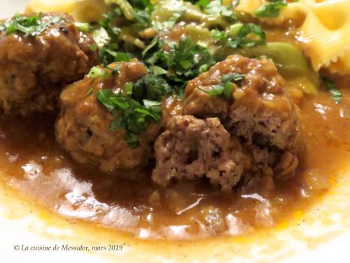 Boulettes de veau à l'indienne (bis) + de Messidor | Photo de Messidor