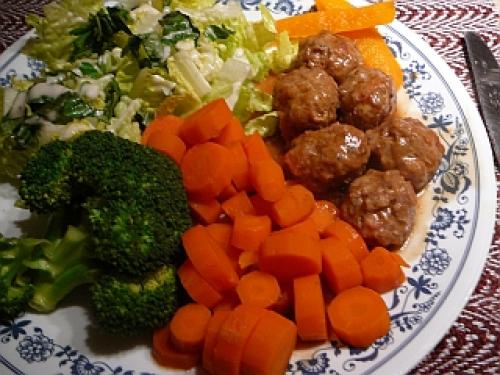 Boulettes de veau chasseur en sauce | Photo de PassionRecettes