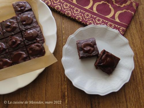 Brownies aux haricots noirs, bis + de Messidor | Photo de Messidor