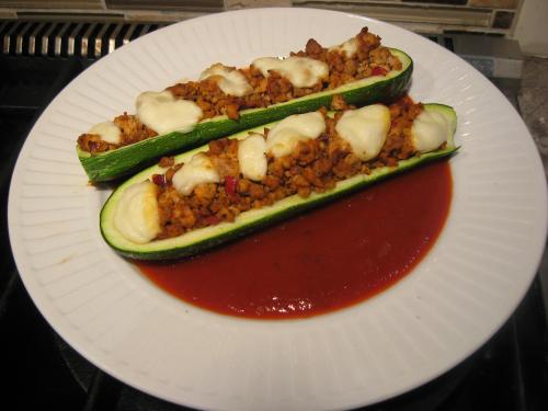 Courgettes farcies au porc de Puce313 | Photo de Puce313