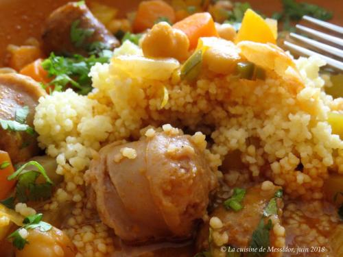 Couscous express du saucissier + de Messidor | Photo de Messidor