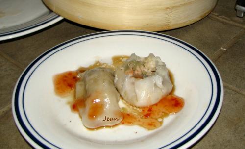 Crevettes en dim sum vapeur de Nell | Photo de Nell