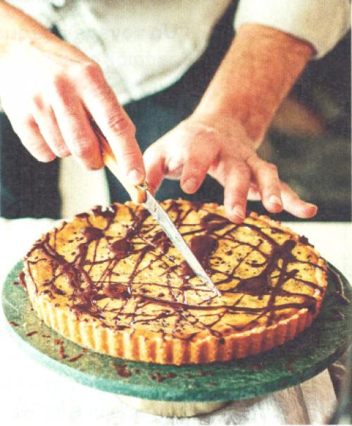 Crostata ricotta et chocolat de Stefano Faita | Photo de PassionRecettes