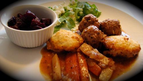 Duo de boulettes à la bière de Messidor | Photo de Messidor