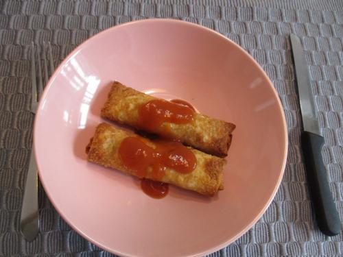 Egg roll congelé au air fryer de Corralou | Photo de Corralou