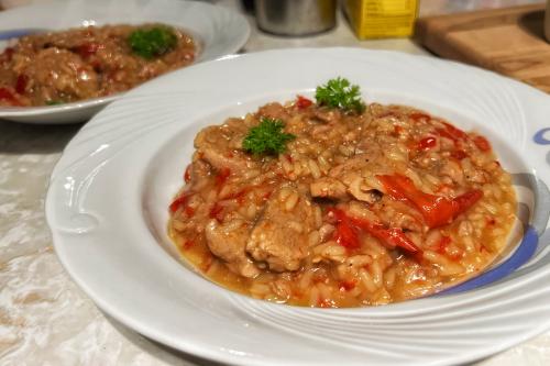 Filet de porc aux piments et riz à l'instant pot de Mireille | Photo de Mireille