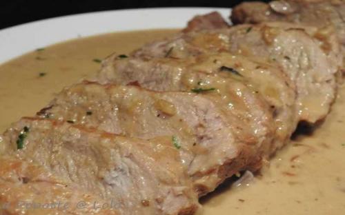 Filet de porc sauce au camembert de Louise B. | Photo de Louise b.