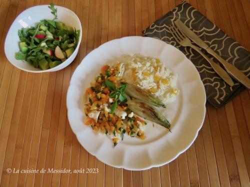 Filets d'aiglefin, façon bruschetta + de Messidor | Photo de Messidor