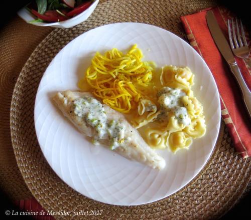 Filets de doré, sauce aneth-lime de Messidor | Photo de Messidor