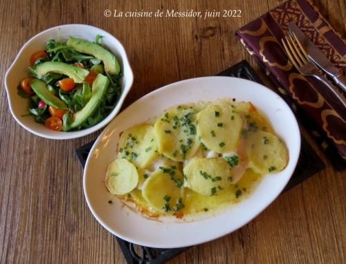 Filets de poisson en croûte de pommes de terre + de Messidor | Photo de Messidor