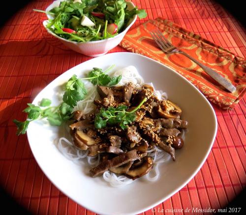 Foie de veau à l'asiatique + de Messidor | Photo de Messidor