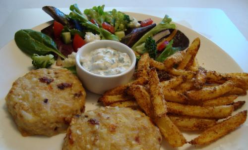 Galettes de poisson aux tomates séchées de Messidor | Photo de Messidor