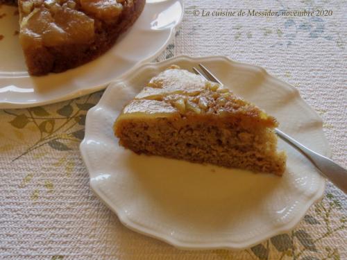 Gâteau renversé aux poires finement épicé + de Messidor | Photo de Messidor