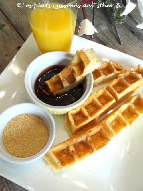 Gaufres style churros de Esther B | Photo de Estherb