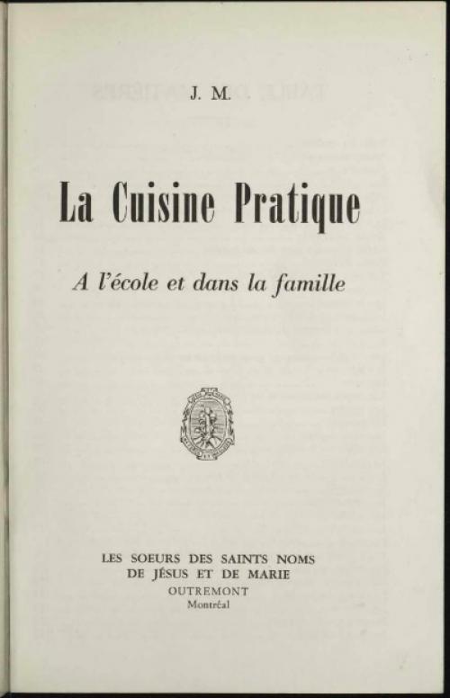 Livre ancien 1948 - la cuisine pratique | Photo de PassionRecettes