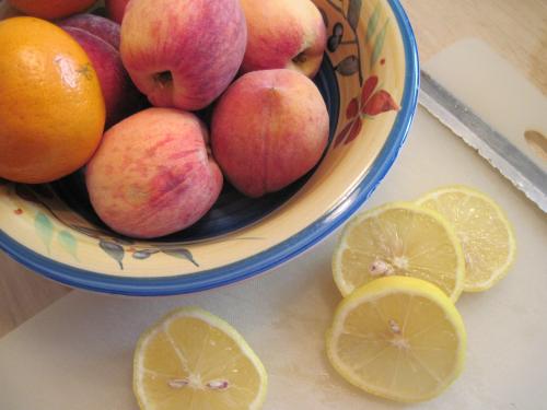 Marmelade de pêches, tangerine et citron de Corralou | Photo de Corralou