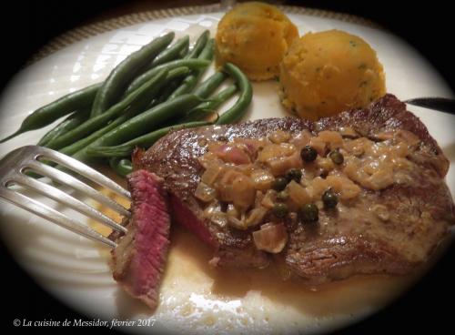 Médaillons de filet de boeuf au whisky de Messidor | Photo de Messidor