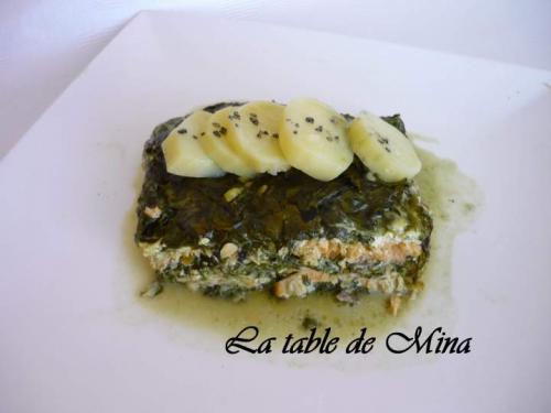 Millefeuille saumon et épinards de Mamina13 | Photo de Mamina13