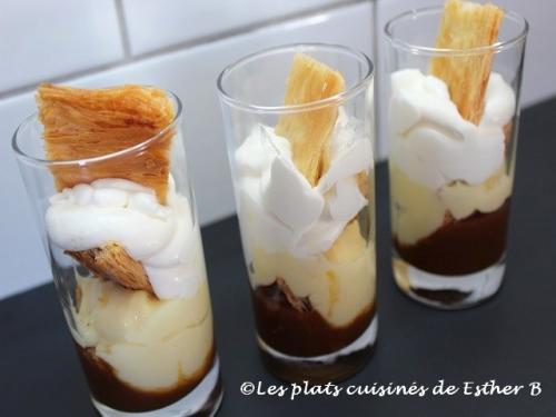 Mille-feuilles au caramel au beurre salé en pot de Esther B | Photo de Estherb