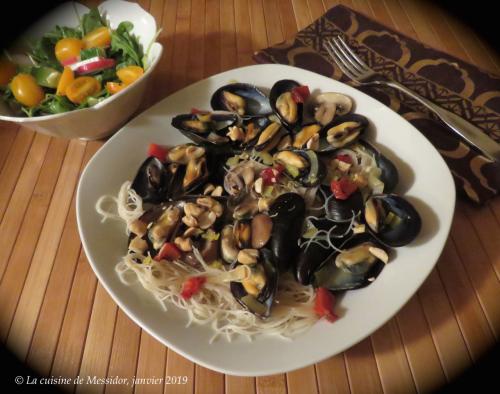 Moules à l'asiatique + de Messidor | Photo de Messidor