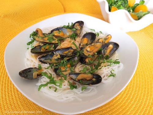 Moules thaïes, sauce au lait de coco de Messidor | Photo de Messidor