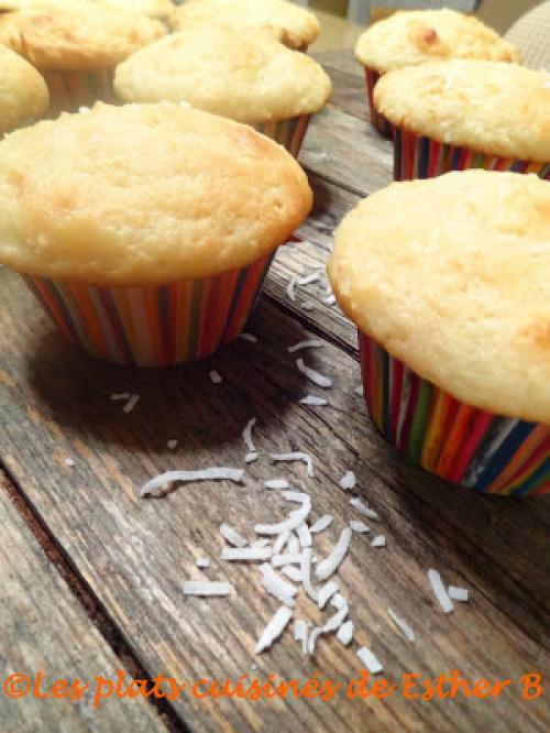 Muffins à l'ananas et noix de coco de Esther B | Photo de Estherb