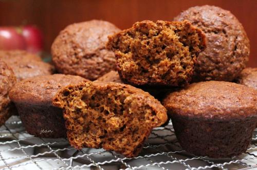 Muffins aux céréales son de blé de Nell | Photo de Nell