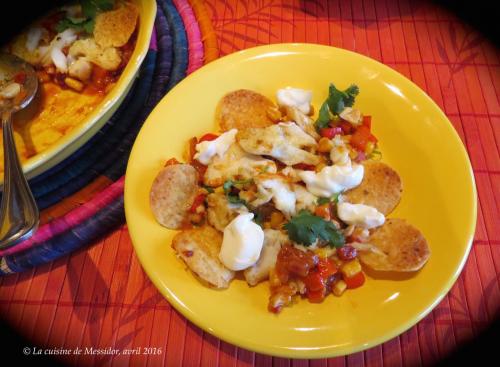 Nachos du pêcheur au cheddar de Messidor | Photo de Messidor