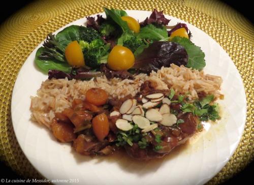 Osso buco de porc aux fruits séchés de Messidor | Photo de Messidor