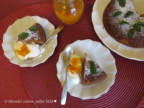 Petit gâteau aux épices et à la compote + de Messidor | Photo de Messidor