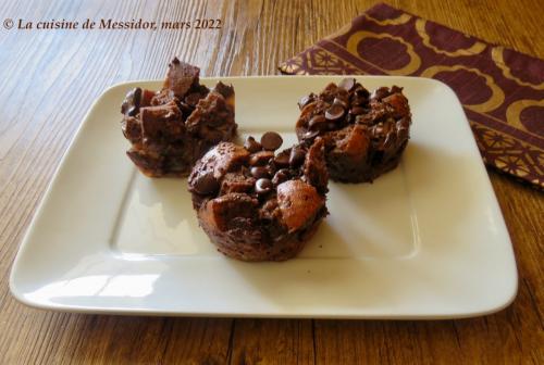 Petits poudings au pain chocolatés + de Messidor | Photo de Messidor