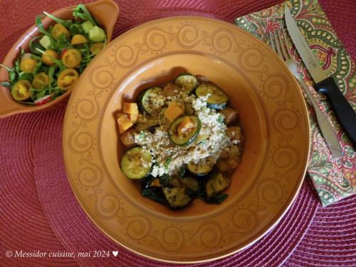 Poêlée de merguez aux légumes grillés, façon marocaine + de Messidor | Photo de Messidor