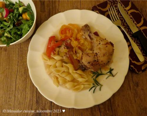 Poulet aux légumes de novembre + de Messidor | Photo de Messidor