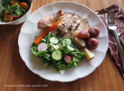 Poulet crapaudine aux herbes de septembre + de Messidor | Photo de Messidor