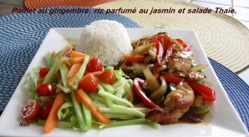 Poulet viet au gingembre de Nell | Photo de Nell