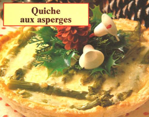 Quiche aux asperges de Pol Martin | Photo de PassionRecettes