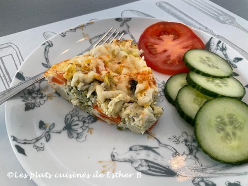 Quiche jardinière sans croûte de Estherb | Photo de Estherb