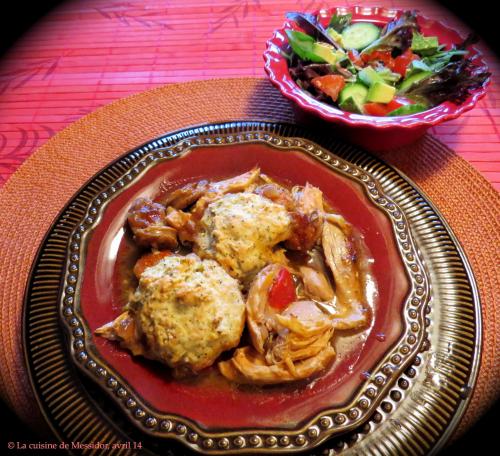 Ragoût de poulet aux saucisses et boulettes de pâte à l'italienne de Messidor | Photo de Messidor