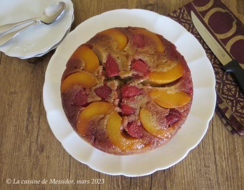 Renversé aux fraises et aux pêches + de Messidor | Photo de Messidor