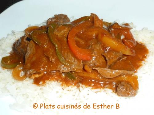 Sauté de boeuf à l'orange de Esther B | Photo de Estherb