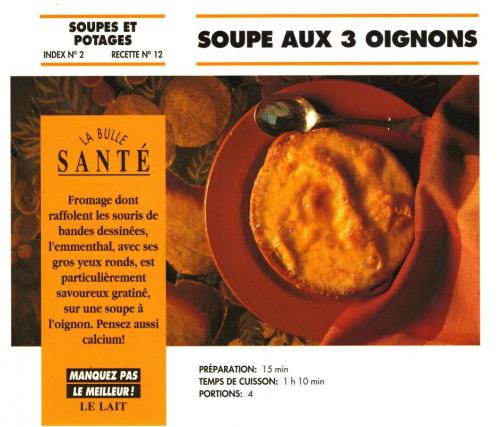 Soupe aux 3 oignons de Bon Appétit | Photo de PassionRecettes